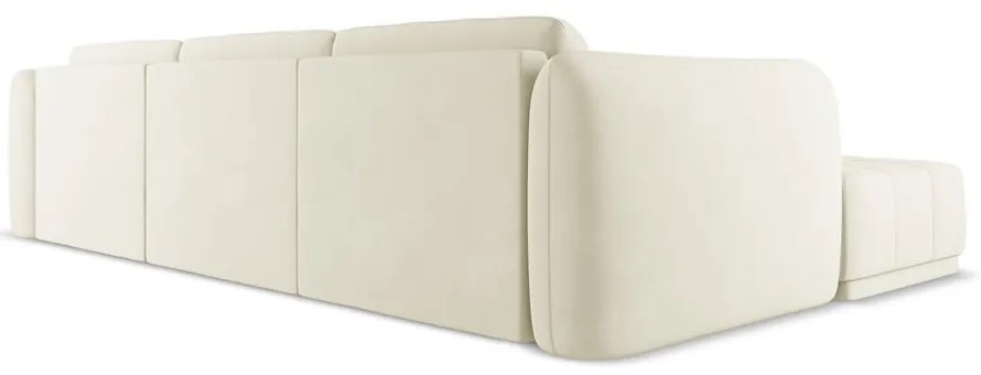 Biela rohová pohovka (ľavý roh) Hoku – Makamii