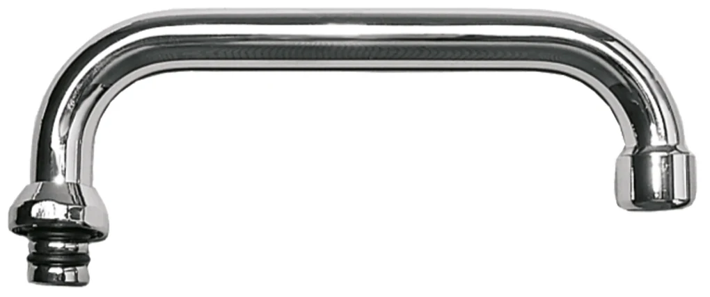 Invena Invena, výlevka v tvare U, pripojenie 1/2", dĺžka 16x115 chrómová, INV-BA-08-115-L