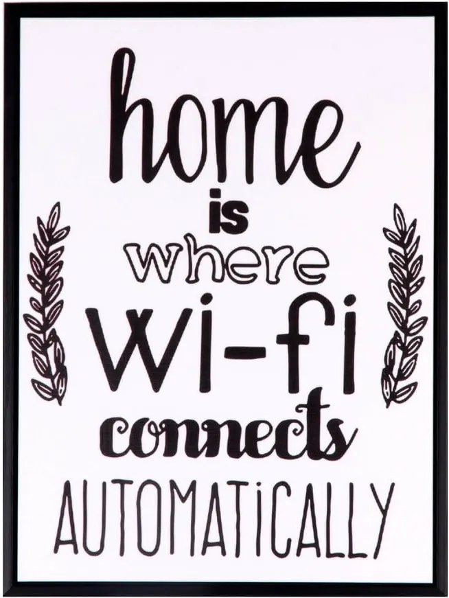 Obraz sømcasa Wifi, 30 × 40 cm