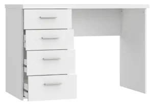 Písací stôl GINO biely