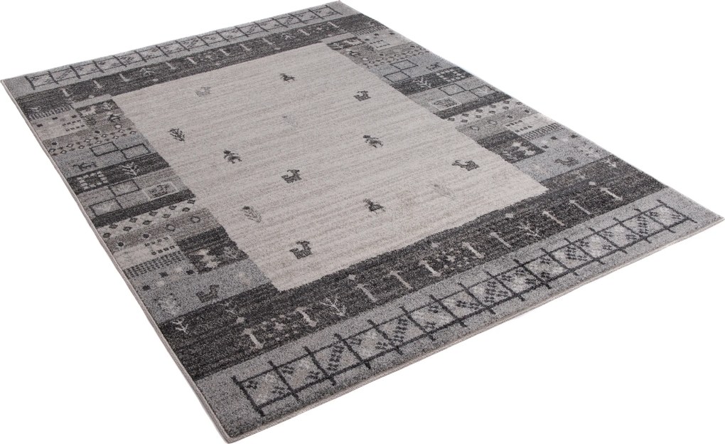 TA Koberec K204A KRÉMOVÉ SARI B1X Rozmer: 200x290 cm