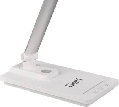 LED Stmievateľná stolná lampa s USB LED/9W/230V 3000K/4000K/5500K biela