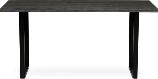 Jedálenský stôl HT-R5216 sivý dub / čierny