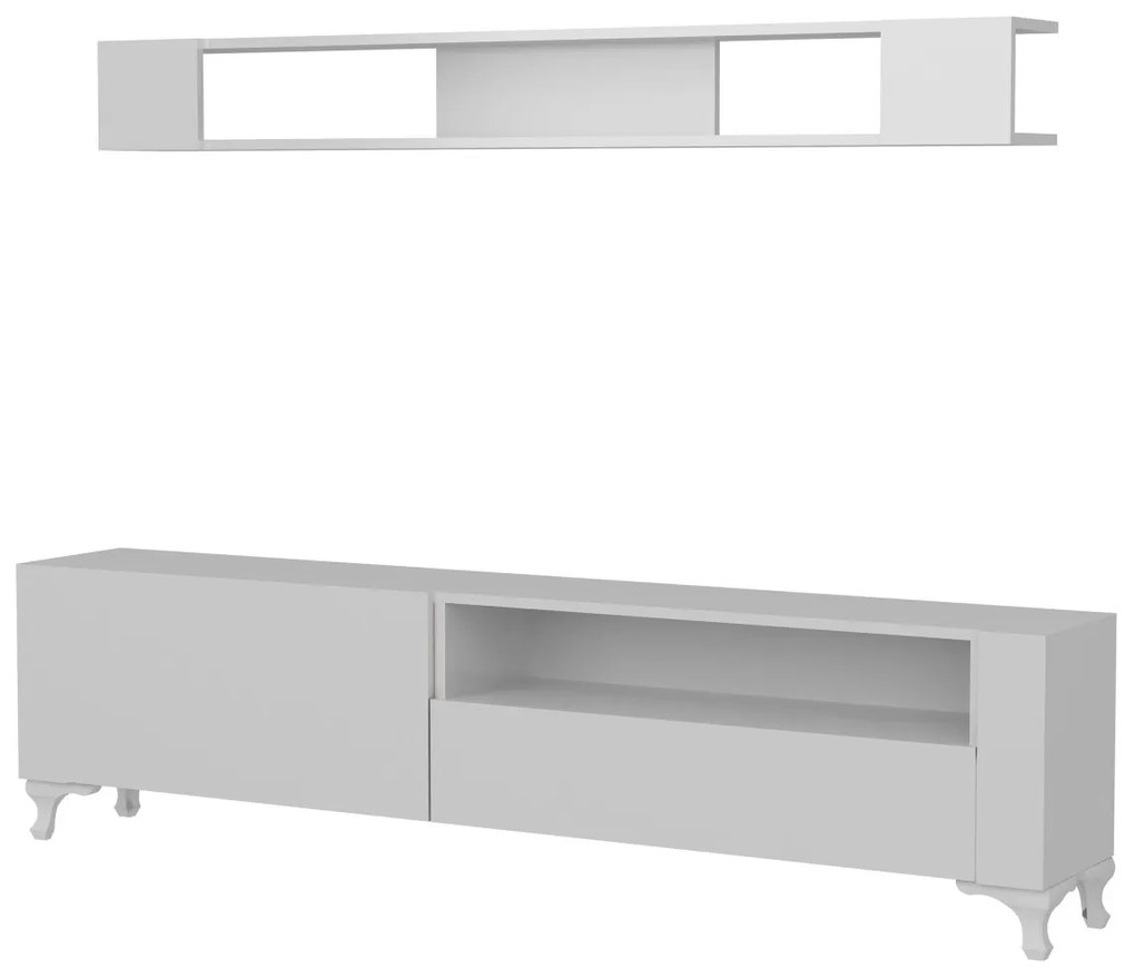 Obývacia stena KAR 180 cm biela