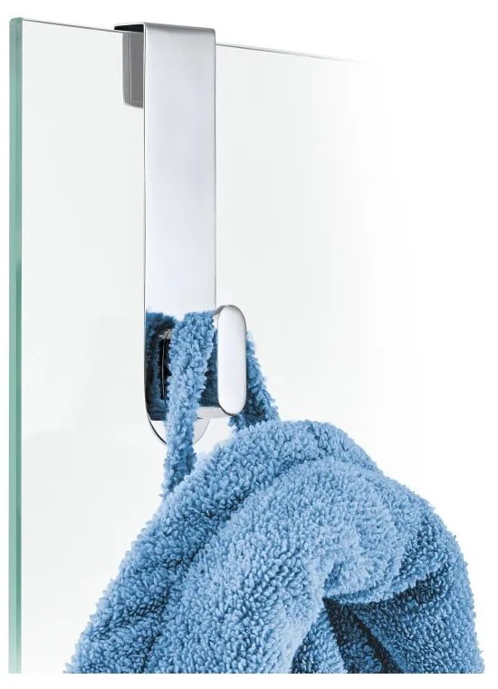 Závesný háčik z nehrdzavejúcej ocele v lesklej striebornej farbe Nexio – Blomus