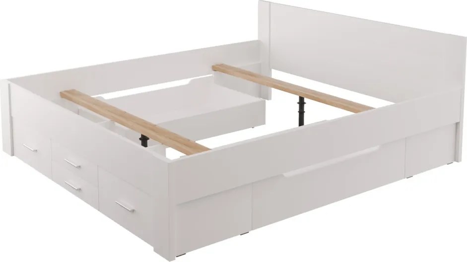 Postel Iwetta 180x200 cm, biela