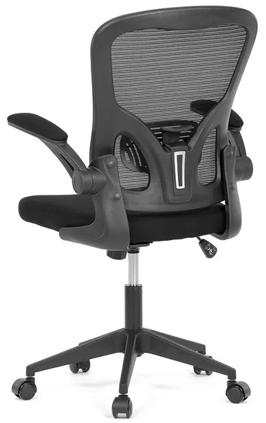 BONTEC Kancelárska stolička, hojdací mechanizmus, čierna, KA-V317 BK Farba: Modrá