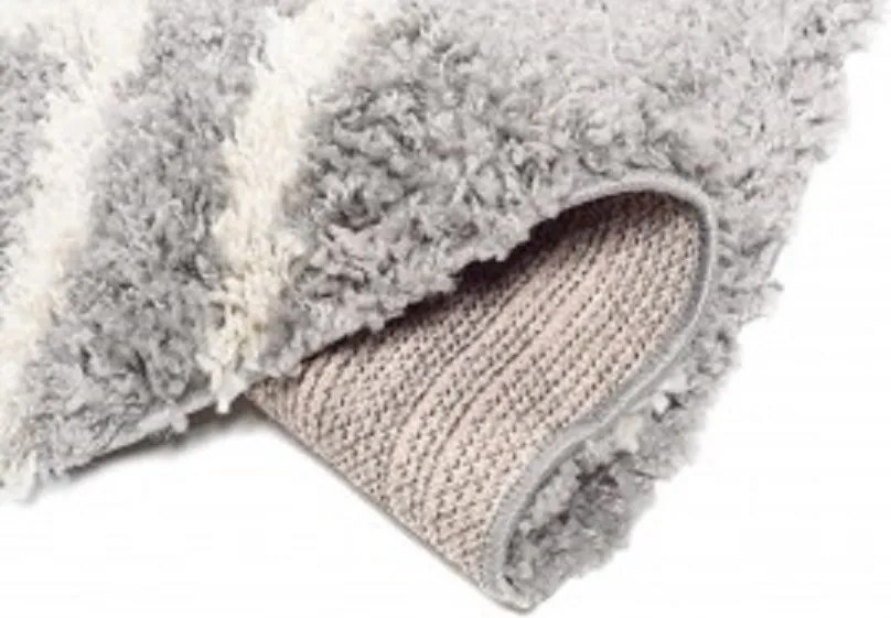 TA Koberec L229C TMAVOSIVÉ/BÉŽOVÉ BOHO KOLESO