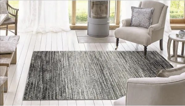 Koberec LARA HERRINGBONE sivý