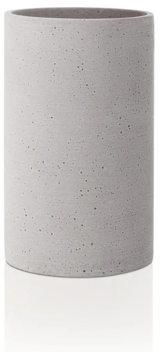 Svetlosivá váza Blomus Bouquet, výška 20 cm