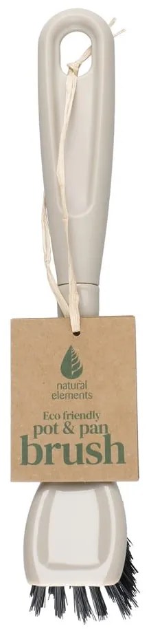 Sivá kefa na umývanie riadu Kitchen Craft Natural Elements