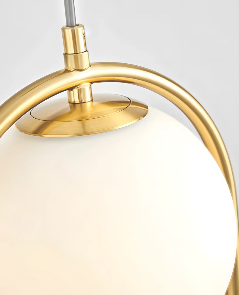 Toolight Toolight, závesné svietidlo 2xG9, G134-2CP, zlatá, OSW-02608