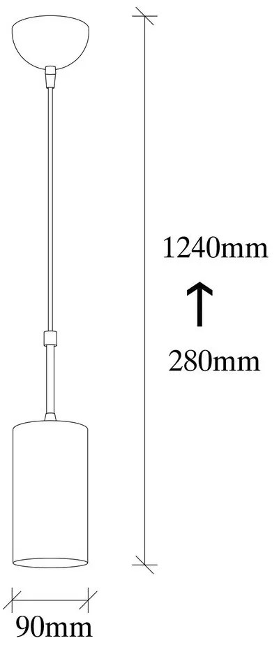 Závesné svietidlo v zlatej farbe Opviq lights Kem