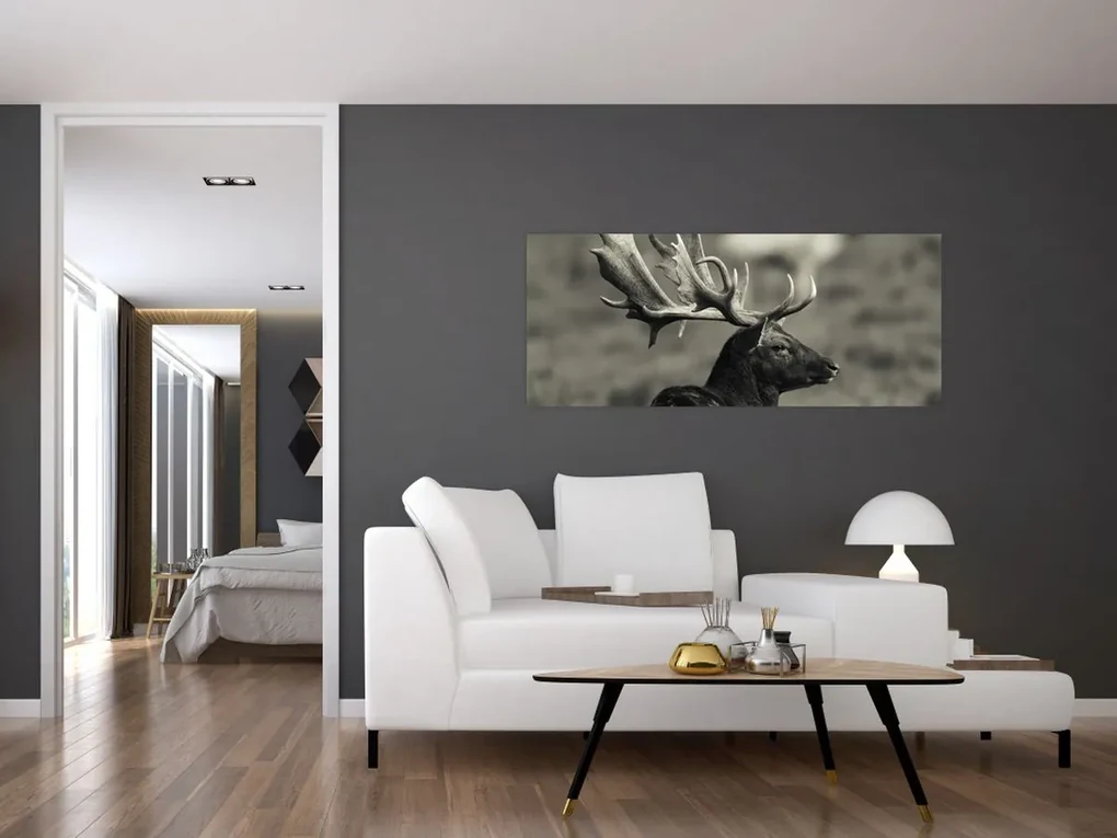 Obraz - Jeleň (120x50 cm)