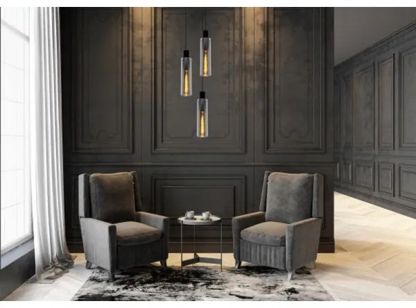 Lucide 74404/13/65 - Luster na lanku ORLANDO 3xE27/40W/230V