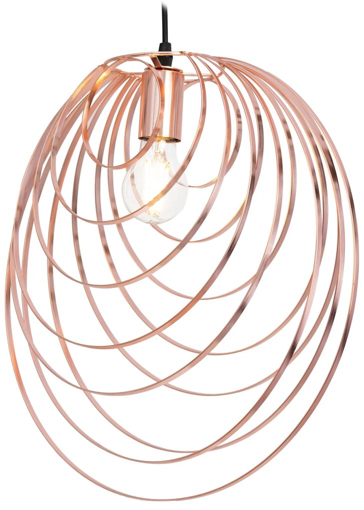 Toolight - Moderná stropná lampa APP427-1CP, ružové zlato, OSW-00559