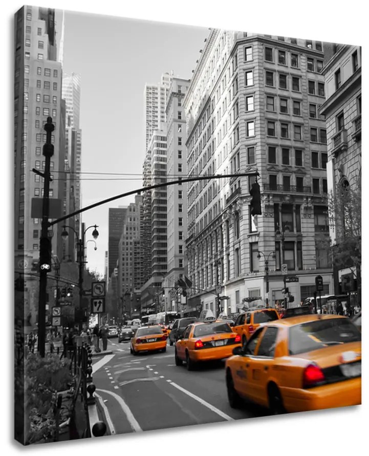 Gario Obraz na plátne Manhattan Taxi Rozmery: 20 x 30 cm