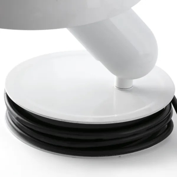 FARO 56101 - Stolná lampa s klipom 2v1 BELA 1xE27/15W/230V biela