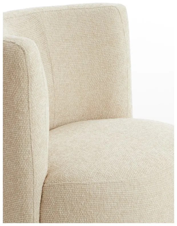 Krémové kreslo Kamova – Light &amp; Living