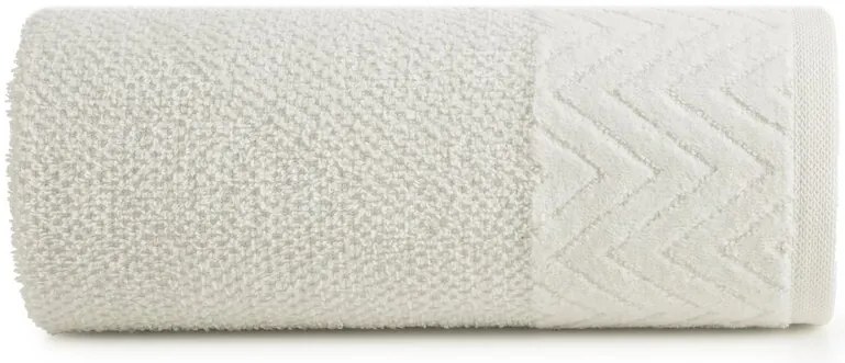 Dekorstudio Uterák LOREN so zamatovým okrajom - krémový Rozmer uteráku: 30x50cm
