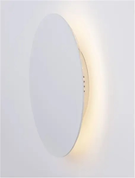 LED nástenné svietidlo Cyrcle 22 biele