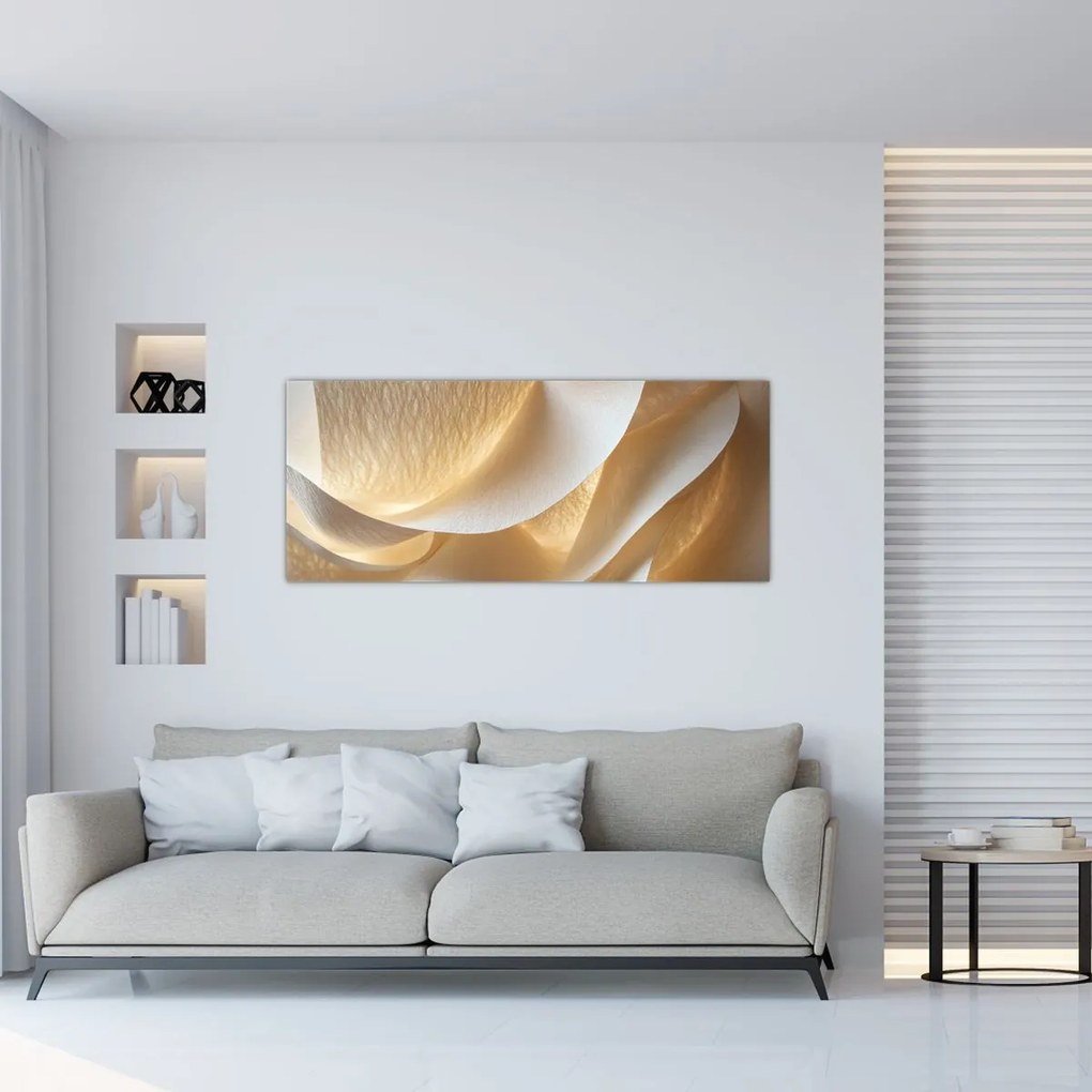 Obraz - Papierová štruktúra (120x50 cm)