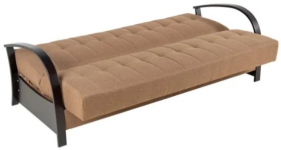 Pohovka Malmo, zelená / wenge (hc 37)