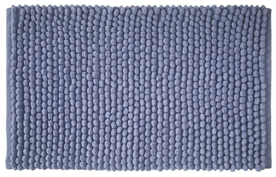 Modrá kúpeľňová predložka 50x80 cm Aspen Bobble – Bianca