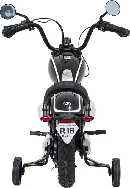 Elektrická motorka BMW R18 čierna