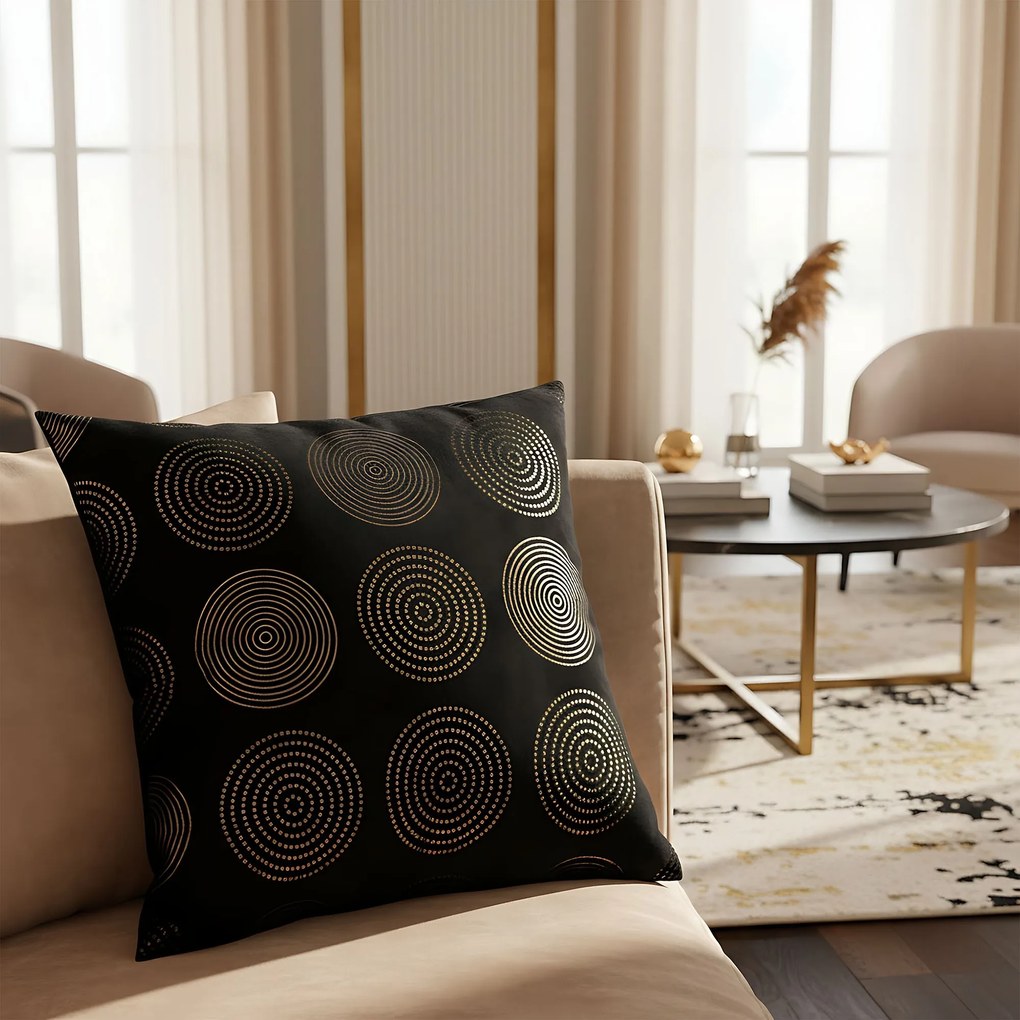 Obliečka na vankúš LUXOT BC08 45x45 cm čierna