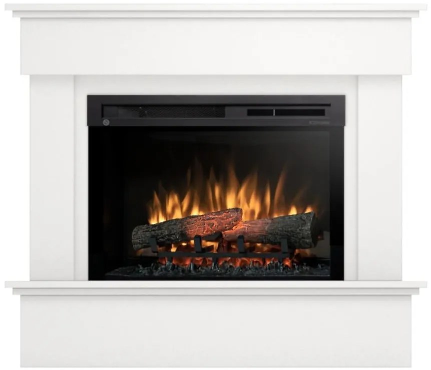 Elektrický krb Tormes 26 biely mat