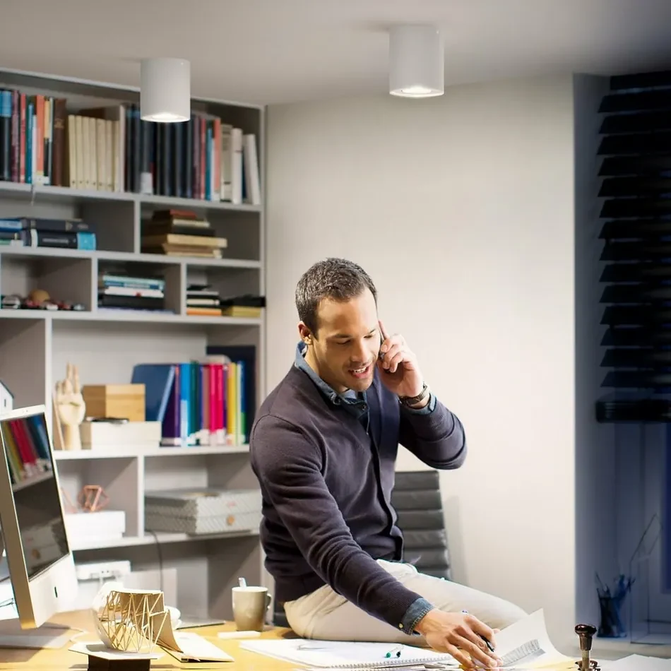 Philips Hue 56330/31 / P9 LED prisadený luster Pillar 1x5,5W | GU10 - Bluetooth, inteligentný