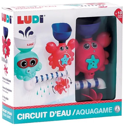 Vodný mlynček s potrubím Aquagame