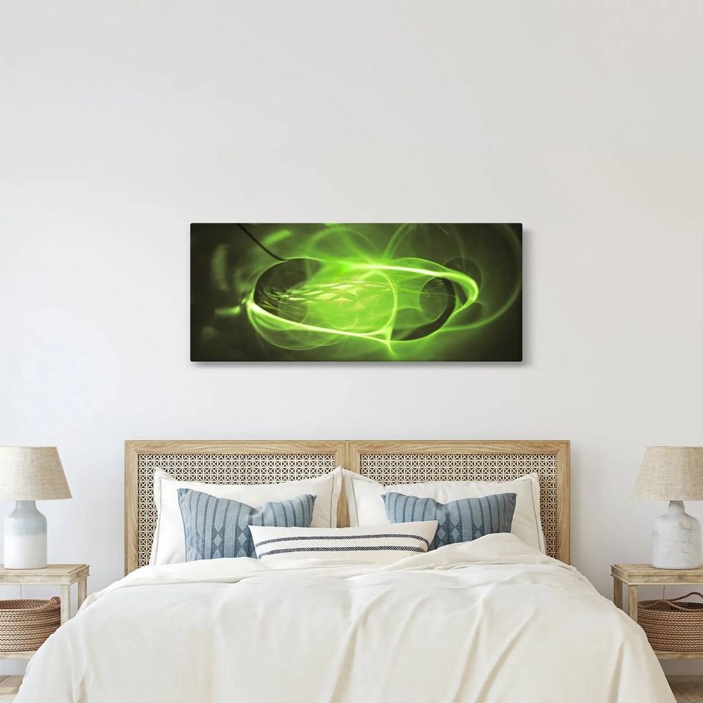 Moderný abstraktný obraz (120x50 cm)