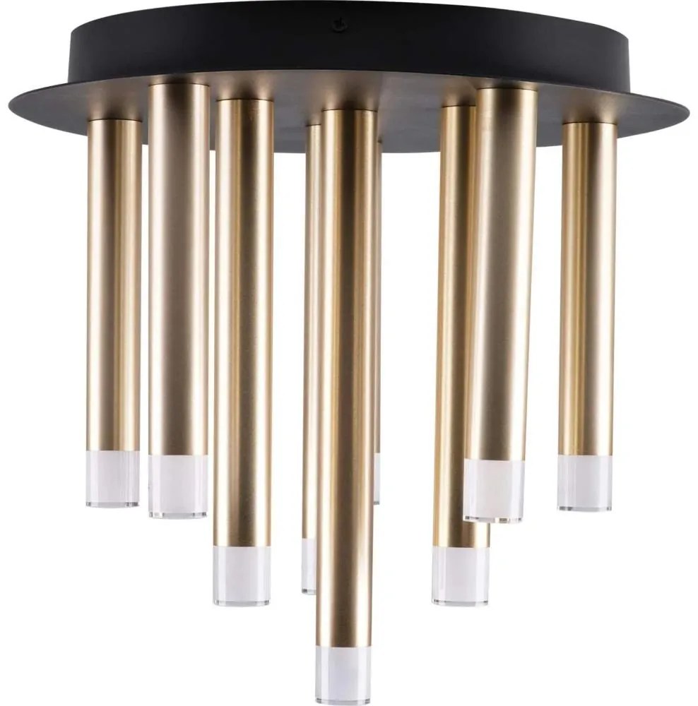 Stropné svietidlo GLAM 9xG9/8W/230V zlatá