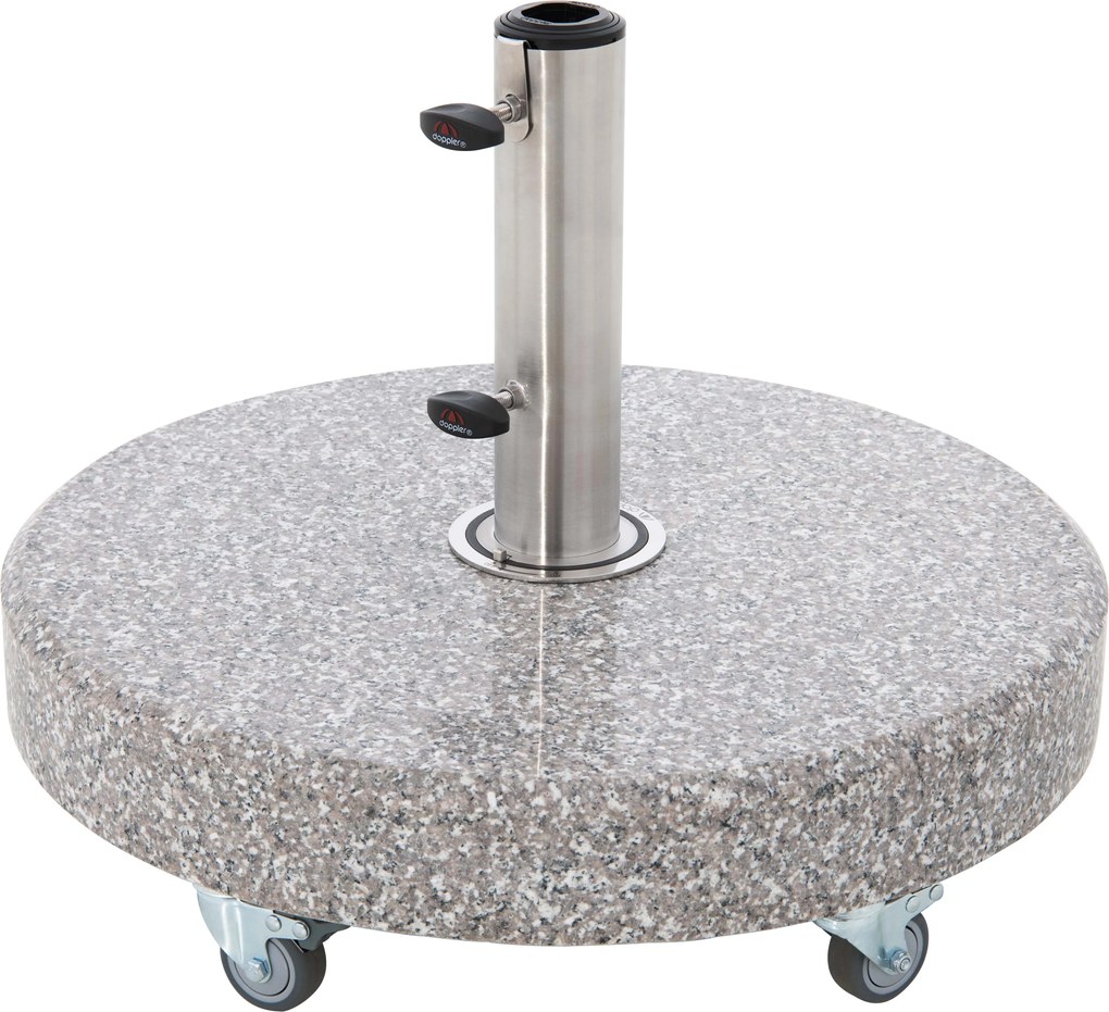 Doppler Expert 70kg CLICK-IT - pojazdný žulový stojan na slnečník