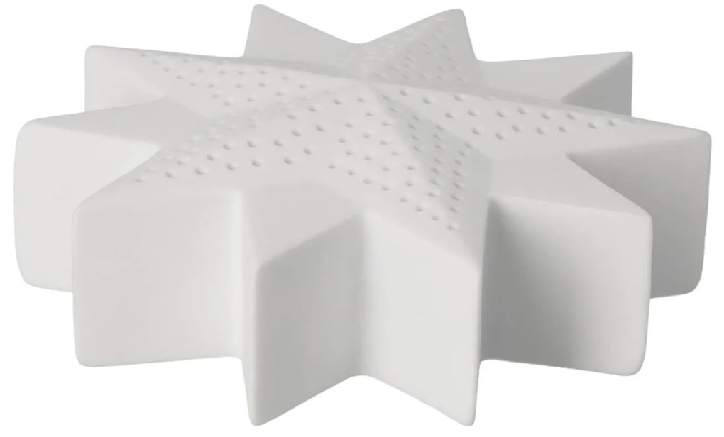 räder Vianočná porcelánová LED dekorácia Double Star