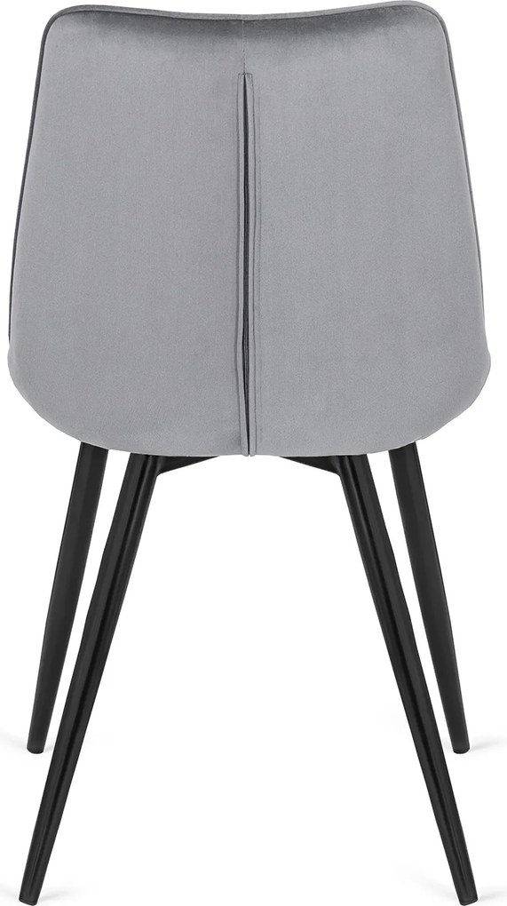 PROXIMA.store - Čalúnená jedálenská stolička RIO FARBA: sivá