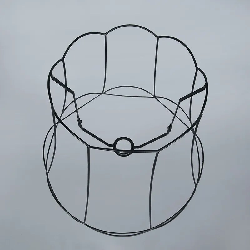 Kovový tienidlo čierny 45/36 - Granny Frame