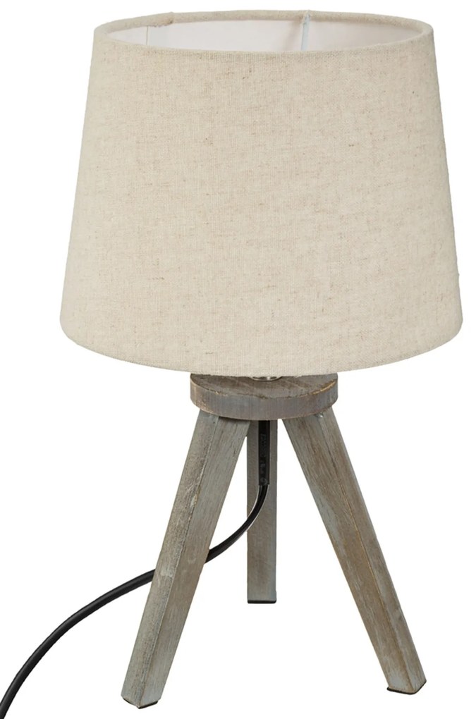 Stolná lampa ARIA béžová