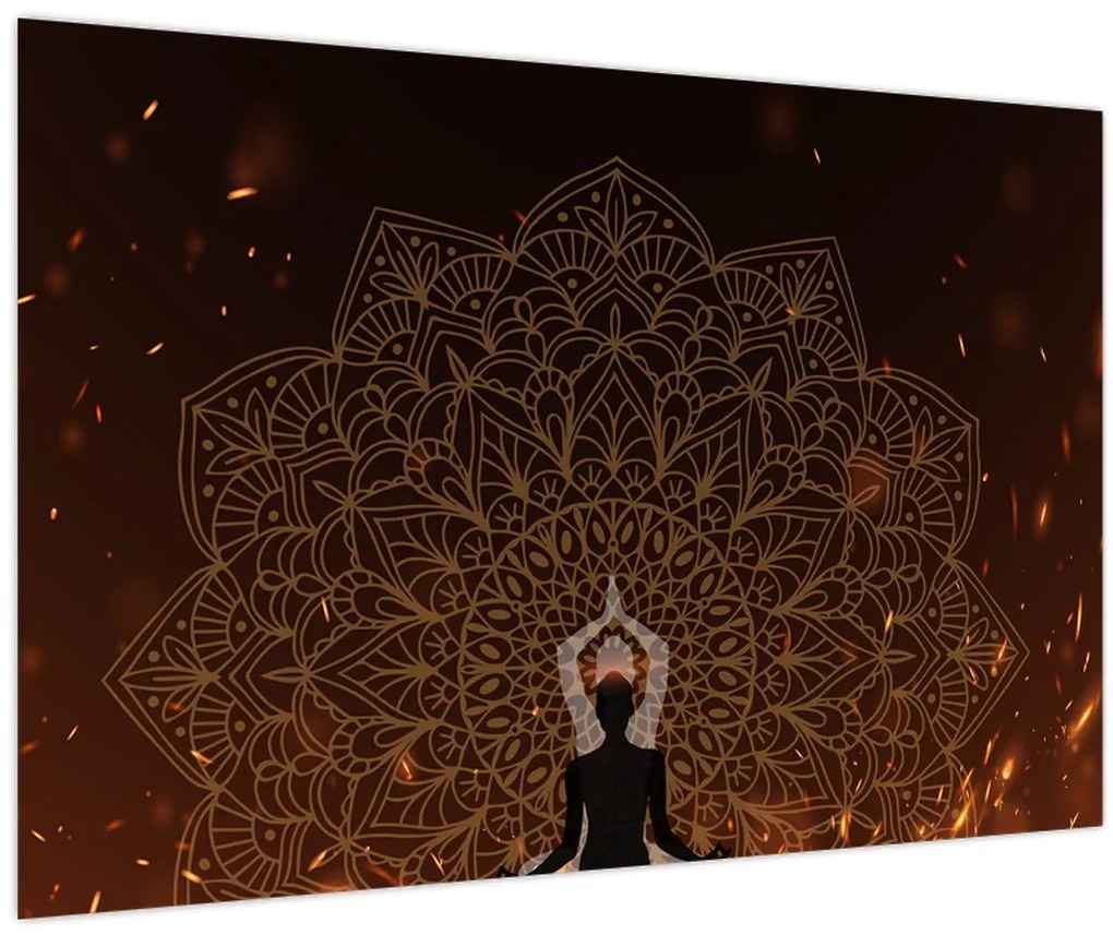 Obraz - Meditácia (90x60 cm)