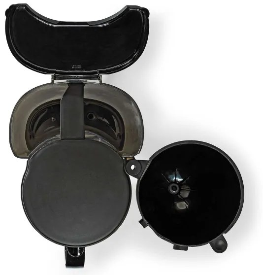 Nedis KACM150EBK - Prekvapkávajúci kávovar 1,25l s funkciou uchovania teploty