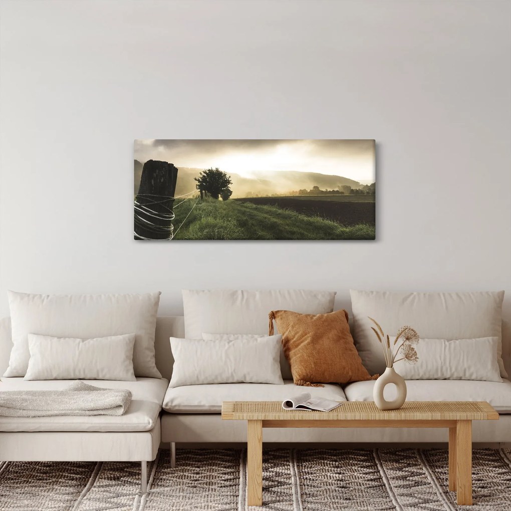 Obraz lúky (120x50 cm)