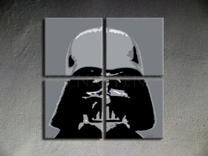 Ručne maľovaný POP Art obraz STAR WARS | rôzne rozmery