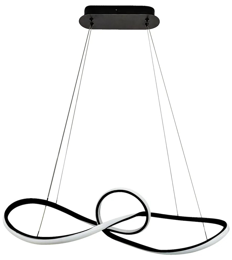 Závesné LED svietidlo Marco, 1x LED 42w, 4000k, b