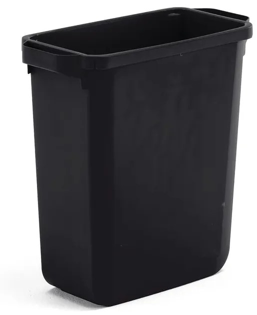 Odpadkový kôš na triedenie odpadu OLIVER, objem 60 L, čierny