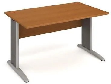 Kancelársky stôl Cross, 140 x 80 x 75,5 cm, rovné vyhotovenie, dezén čerešňa