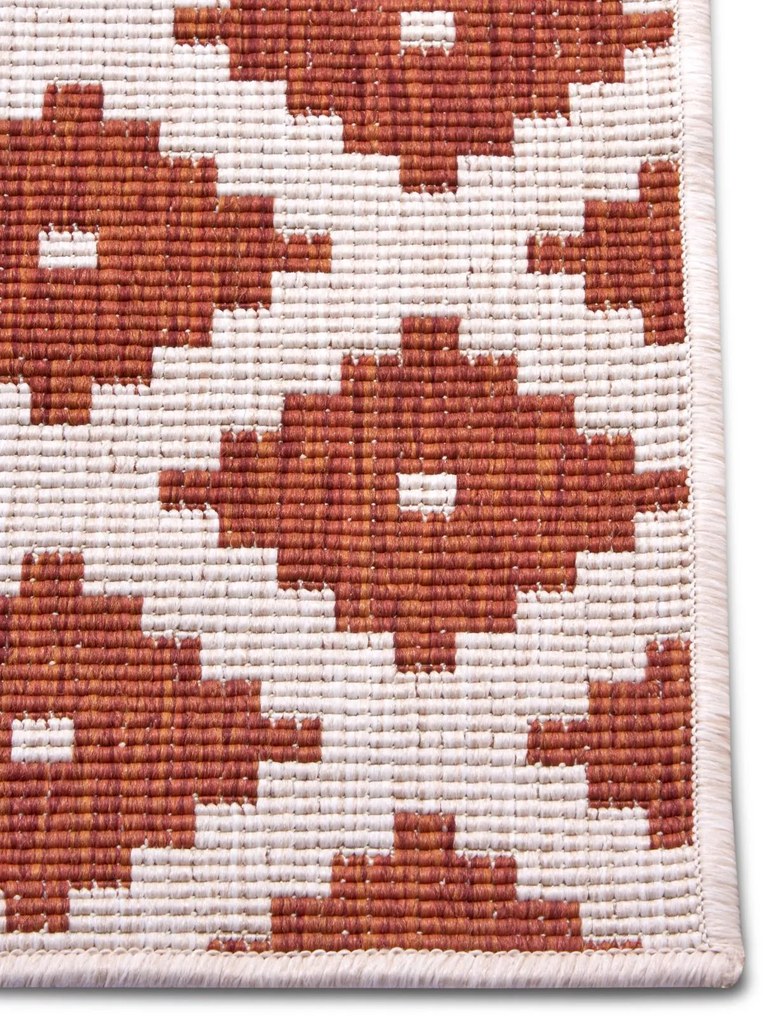 NORTHRUGS - Hanse Home koberce Kusový koberec Twin-Wendeteppiche 105464 Cayenne – na von aj na doma - 80x150 cm