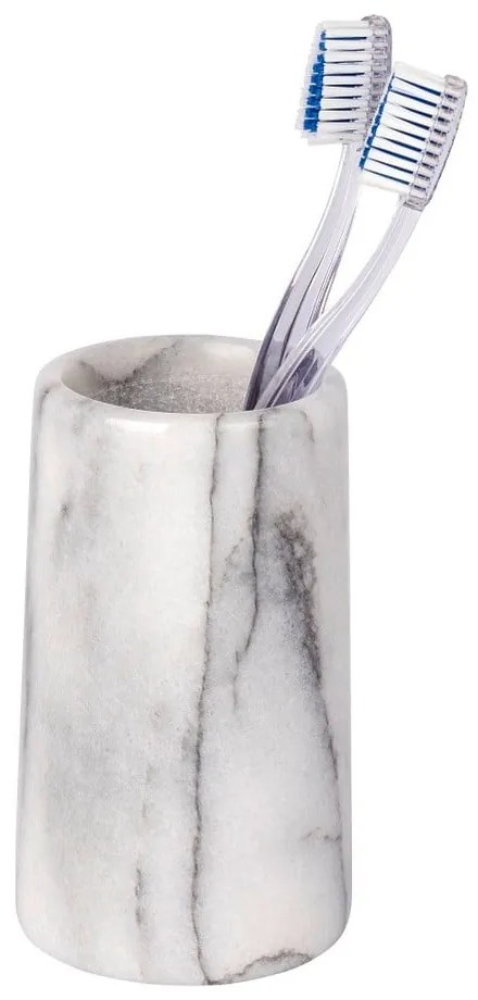 Mramorový pohárik na kefky Wenko Onyx