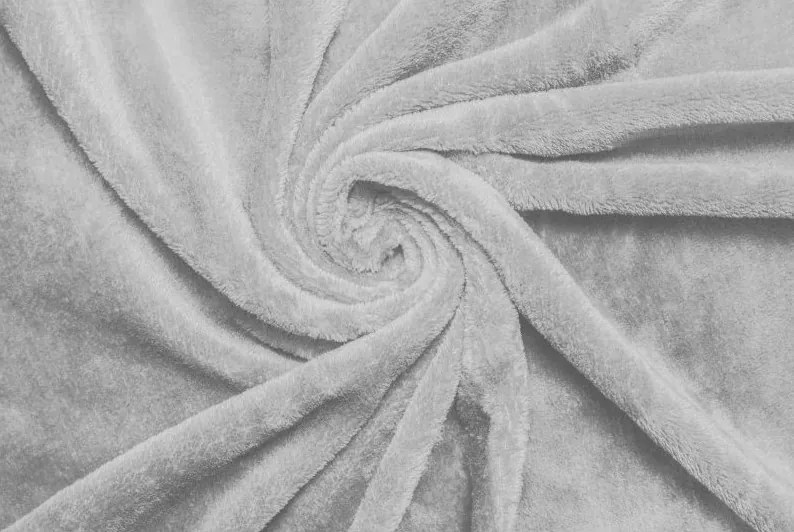 ECOMATRACE Mikroplyšová plachta strieborna– 90×200 cm